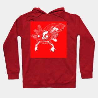 axolotl ajolote ajolotito ecopop mexican wild dragon Hoodie